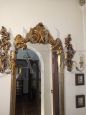 Specchiera con consolle in stile barocco