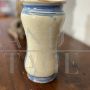 Vaso da farmacia antico in ceramica Albarello, Napoli XVIII secolo