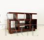 Mobile libreria porta tv vintage anni '90 in legno                            