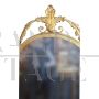 Specchiera liberty in ottone dorato                            