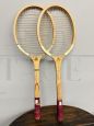 Coppia di racchette da tennis vintage Player Goodyear anni '60                            