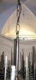 Grande lampadario di Gaetano Sciolari stile space age