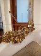 Specchiera con consolle in stile barocco