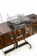 Complesso stereofonico RR 126 dei fratelli Castiglioni per Brionvega colore legno                            
