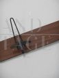 Attaccapanni da parete vintage in legno, anni '50