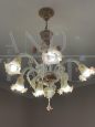 Lampadario Vivaldi di La Murrina in vetro di Murano