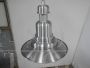 Lampada industriale a sospensione in alluminio, anni '80