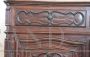 Maestosa credenza piattaia antica Luigi XIV, Piemonte XVII secolo