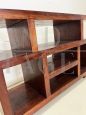 Mobile libreria porta tv vintage anni '90 in legno
