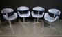 Set di 4 sedie da parrucchiere vintage anni '60