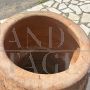 Grande orcio vaso antico da esterno in terracotta, XVIII secolo