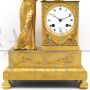 Orologio parigina Impero in bronzo dorato, firmato e datato 1819