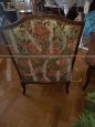 Salotto Bergère con divano e poltrone floreali in stile Luigi XV