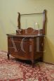 Credenza buffet vintage con forme mosse                            