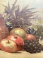 Dipinto natura morta con frutta, olio su tela 1925                            