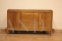 Credenza mobile tv Art Déco in noce