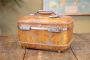 Valigetta beauty case vintage American Tourister marrone anni '60                            