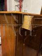 Credenzina antica Biedermeier in piuma di mogano