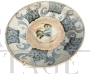 Piatto antico cinese in porcellana della dinastia Ming, XVIII secolo                            