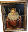 Ritratto di dama - dipinto olio su tela, copia da Agnolo Bronzino