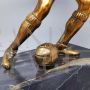 Scultura di calciatore in bronzo, Italia anni '20 - '30