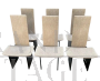 Set di 6 sedie Rennie di Kazuhide Takahama per Gavina                            