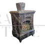 Stufa in maiolica di fine '800 - primi '900