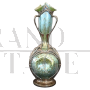 Raro vaso Art Nouveau di Moritz Hacker e Johann Loetz Witwe in vetro di Boemia, primi '900                            