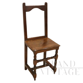 Antica sedia Lorraine Francese del XVII secolo                            