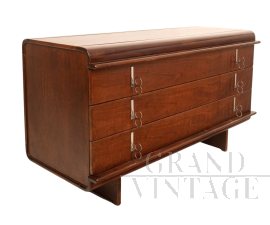 Cassettiera Pellicano di Vittorio Introini per Saporiti Italia 1960