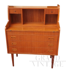 Comò secretaire scandinavo anni '60                            