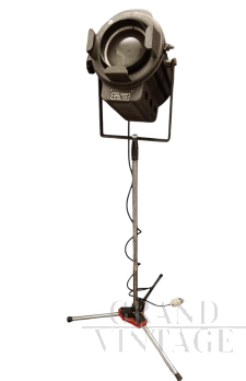 Faro cinematografico a piantana Monza & Bianchi, anni '50                            