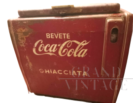 Ghiacciaia Coca-Cola originale anni '50                            