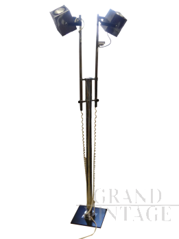 Lampada vintage con faretti, anni '70