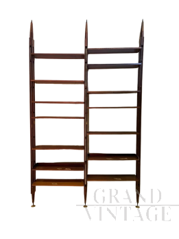 Libreria LB7 di Franco Albini a 14 ripiani                            