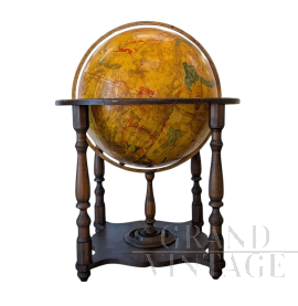 Mappamondo celeste antico da terra di fine '700                            