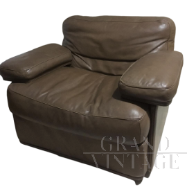 Poltrona Frau in pelle degli anni '70