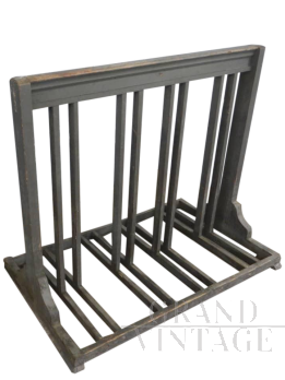 Portabici in legno vintage anni '40