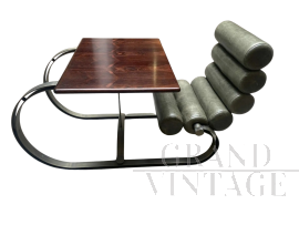 Scrivania con poltrona Balestra di Marzio Cecchi, 1969                            