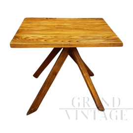 Tavolo da pranzo Pierre Chapo T27A in pino massello                            