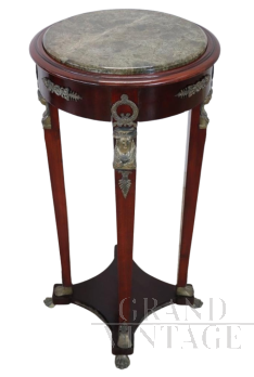 Tavolo Guéridon in stile Impero, 1980                            