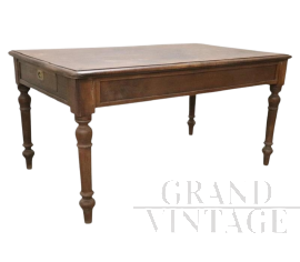 Tavolo rustico in rovere di inizio '900                            