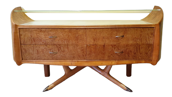 Italian chest of drawers from the 1950s attributable to Osvaldo Borsani         
