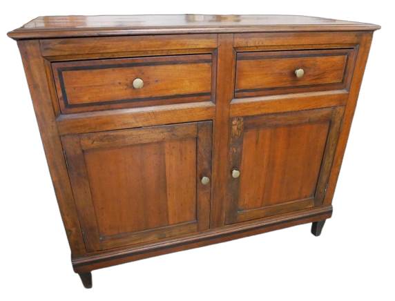 Antique sideboard in walnut from the early 1900s             
                            
