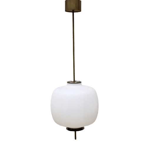 Italian Pendant Light in the Style of Arredoluce, 1950s