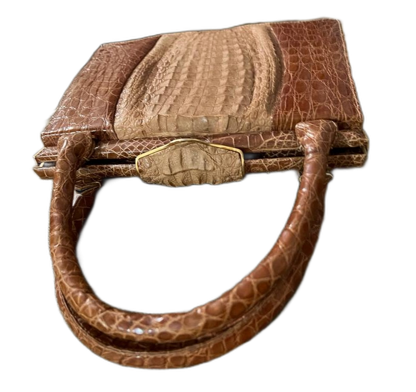 Vintage bag in fine exotic leather Grand Vintage