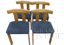 4 sedie vintage design by Luigi Vaghi per Former, anni '60