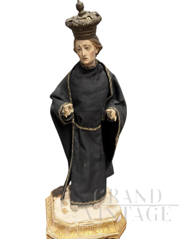 Antica scultura di San Gabriele dell'Addolorata, XVIII secolo                            