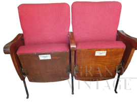 Coppie di poltroncine Teatro Alla Scala di Milano, 1960