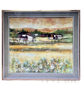 Estate - Dipinto di Giorgio Chiarini Boddi, anni '60                            